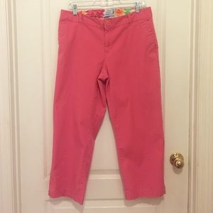 Pink IZOD capri pants - perfect for Easter