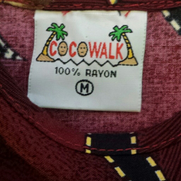 Spring Burgundy Floral Rose Print Sundress M - Picture 3 of 3