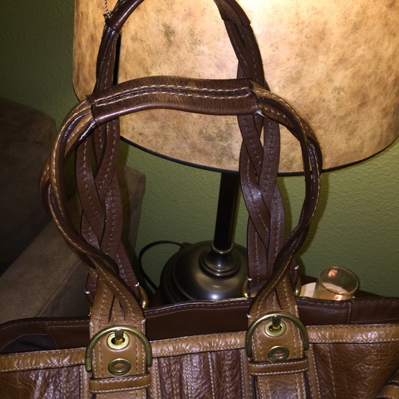 Authentic Classic leather Coach bag - Picture 2 of 4
