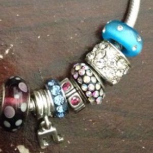 Pandora silver charm