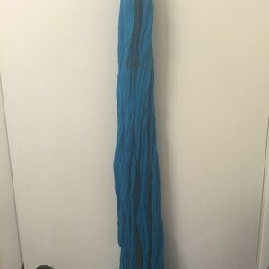 Turquoise scarf