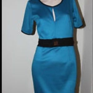 Kardashian Collection Teal Blue Dress
