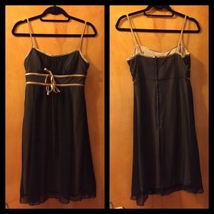 Black baby doll dress