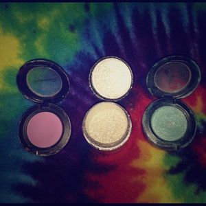 BUNDLE! 3 mac eyeshadows (1 pigment)