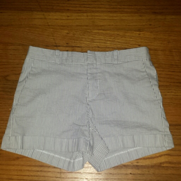 Forever 21 striped high waisted shorts