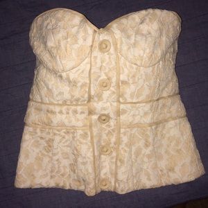 Bebe Bustier Top