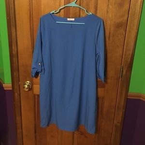 Everly boutique blue dress size large