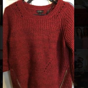 Red Jessica Simpson sweater
