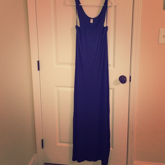 Old navy blue maxi dress
