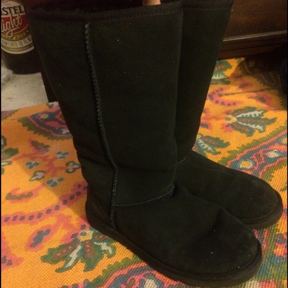 Tall Black Uggs