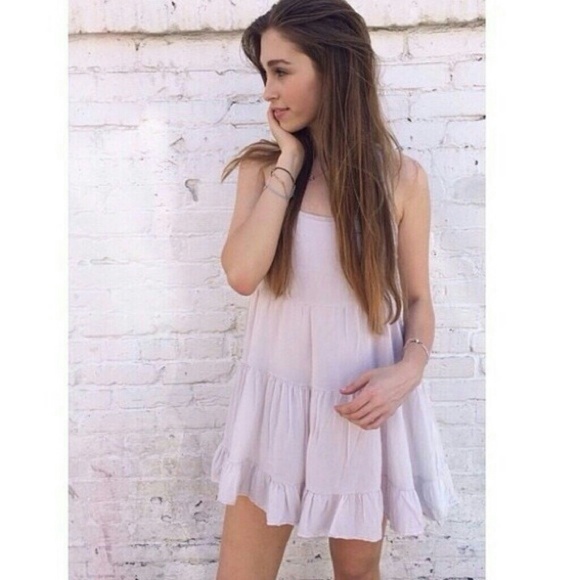 Brandy Melville Dresses & Skirts - Brandy Melville Light Pink Jada Dress
