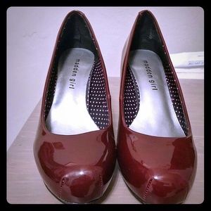 Madden Girl Getta Pump - Maroon 6.5