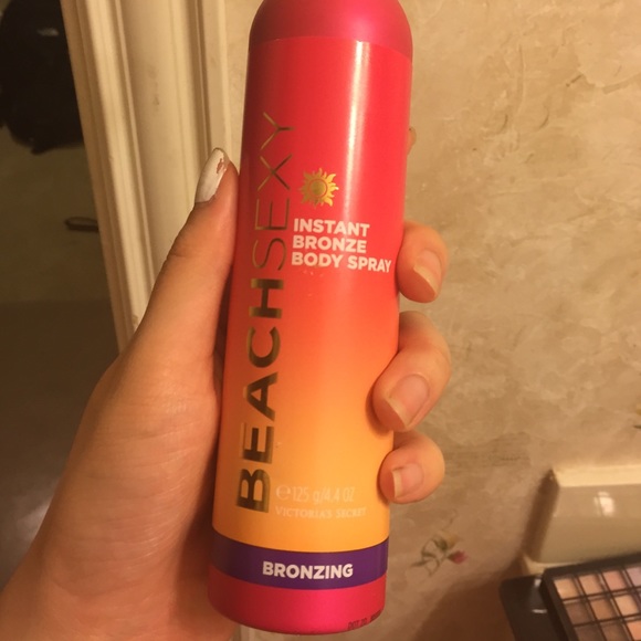 Victoria secret bronzer body spray