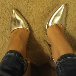 Call It Spring Silver Pumps