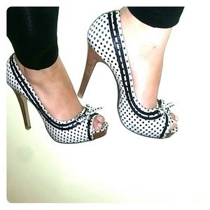 Polka-dot Heels