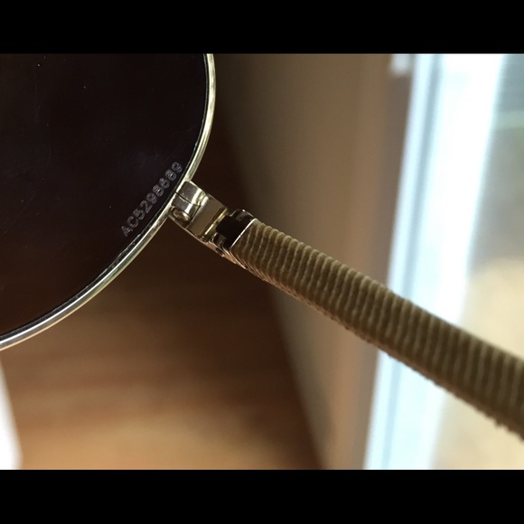 Chanel Gold Aviators - Picture 3 of 4