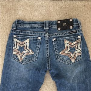 ⭐️miss me medium wash Bootcut denim sz28 ⭐️