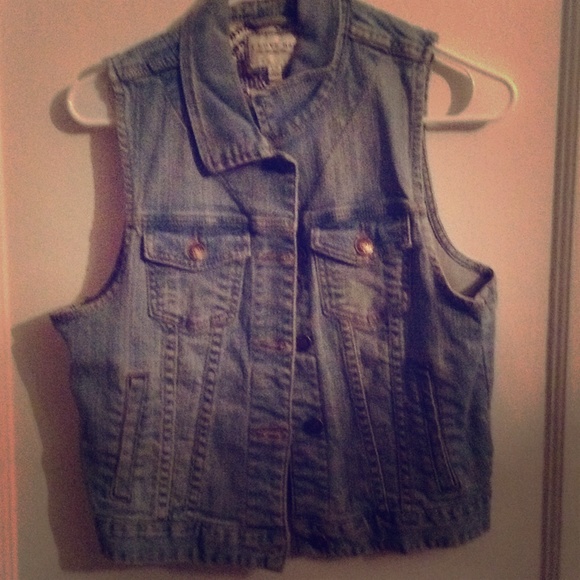 Denim vest!