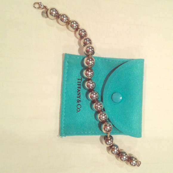 Tiffany & Co. (Authentic) Silver beaded bracelet