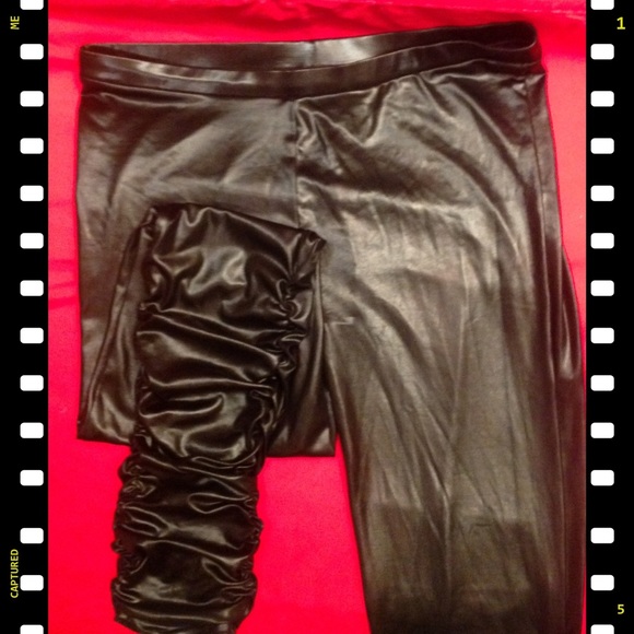 Liquid Leather Pants