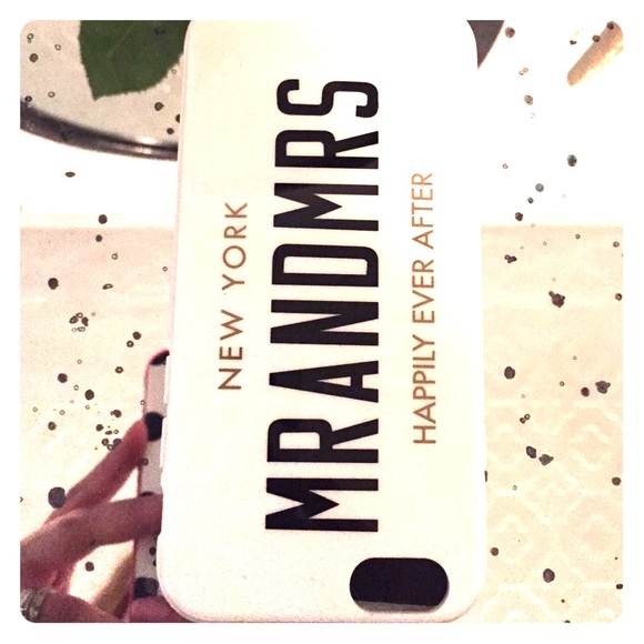 Mr and mrs IPhone 6 case. kate Spade