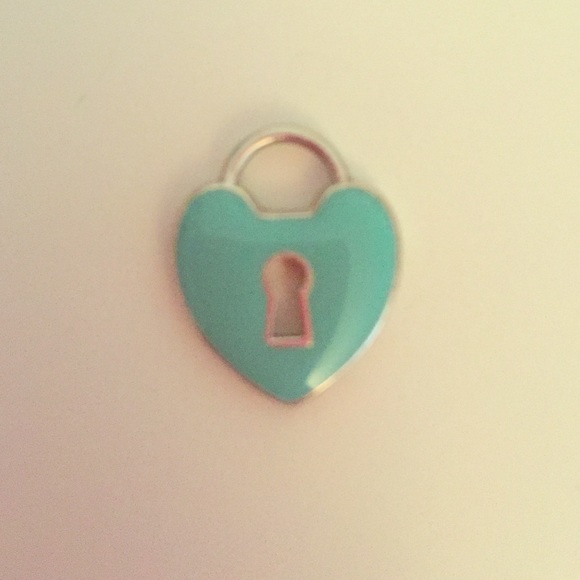 Tiffany & Co turquoise heart lock charm!