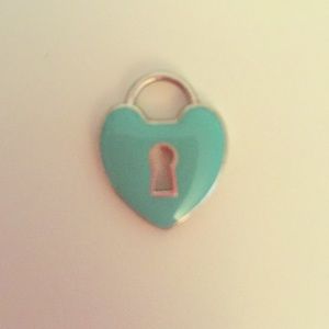 Tiffany & Co turquoise heart lock charm!