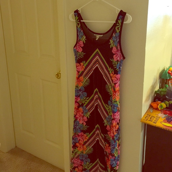 Derek heart long summer dress