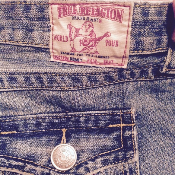 True religion distressed jeans