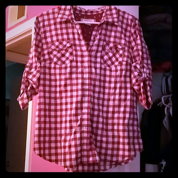 🌻🌻Arizona Button Up Plaid Shirt