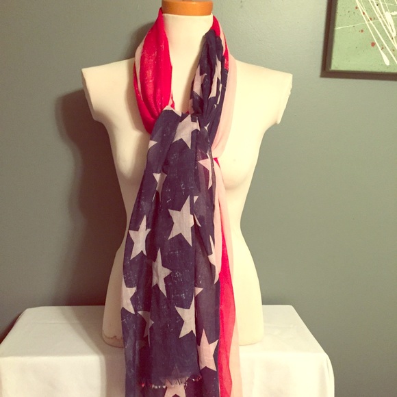 American Flag Open Ended Scarf 🇺🇸