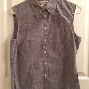 Sleeveless flannel