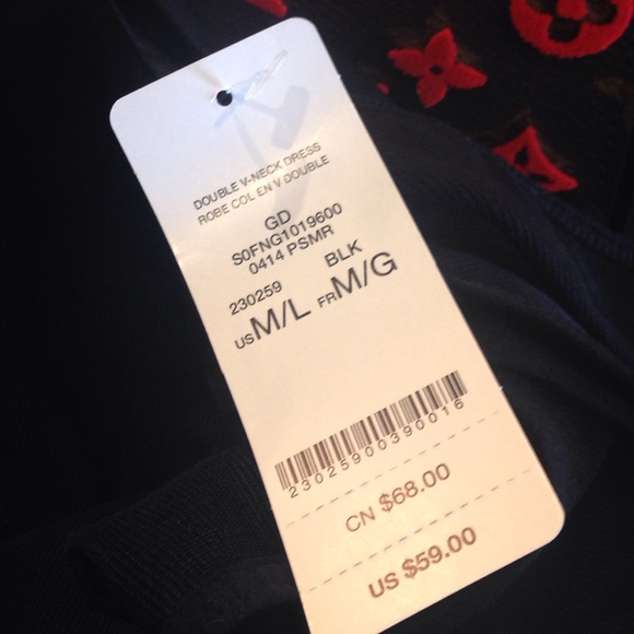 BeBe Black Dress with Waist Cutouts-M/L-NWT - Picture 3 of 8