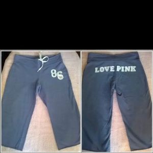 Victoria Secret Pink cropped capri's