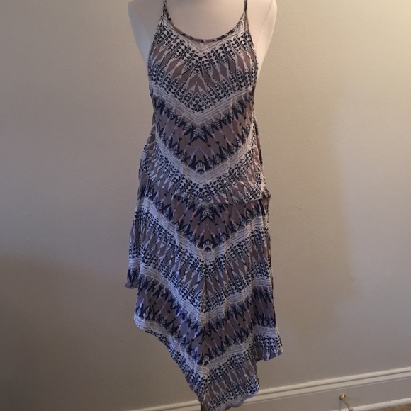Free people draped print dress