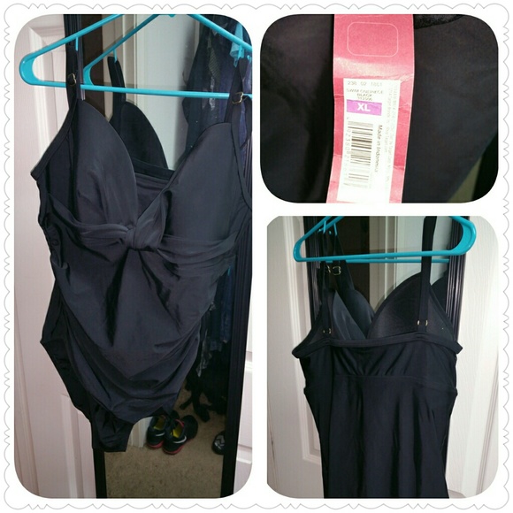 Merona Sexy Black Swim Suit