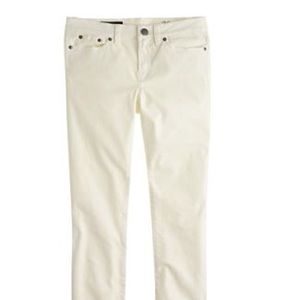 Jcrew sateen toothpick pant 30T
