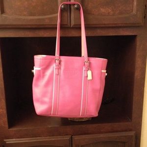 Large Pink Coach Bag