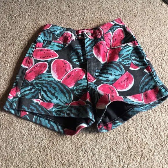American Apparel Watermelon Shorts