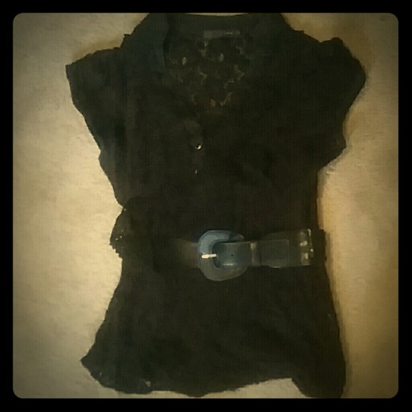 Black dress shirt