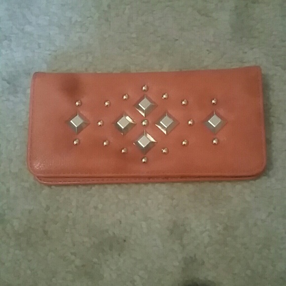 Orange wallet