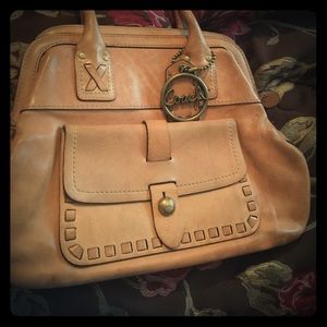 💯% Authentic Leather Coach Bag