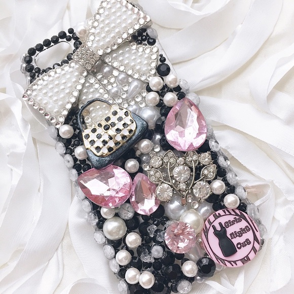 Customized iPhone 5 bling phone case