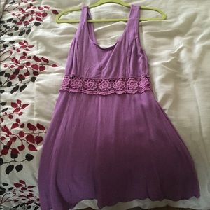 medium purple summer dress