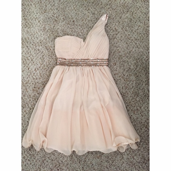 Never Worn, Elegant Blush Dress!