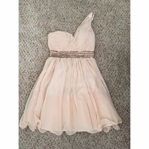Never Worn, Elegant Blush Dress!