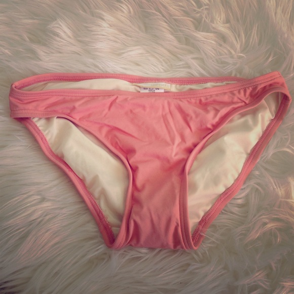 Michael Kors Salmon Pink Swim Bikini Bottom Size S