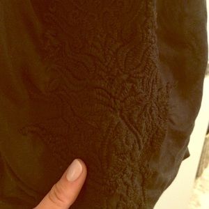 Unique strapless cocktail dress