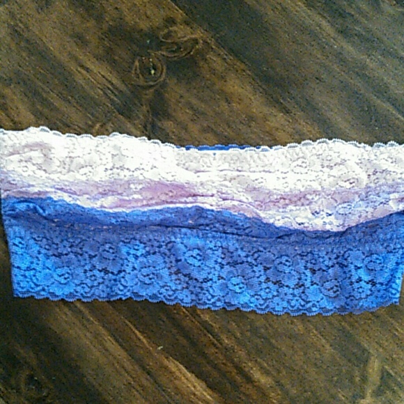 NWT  Victoria's Secret PINK lace bandeau - Picture 1 of 4