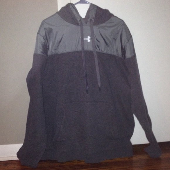 Grey under armour hoodie